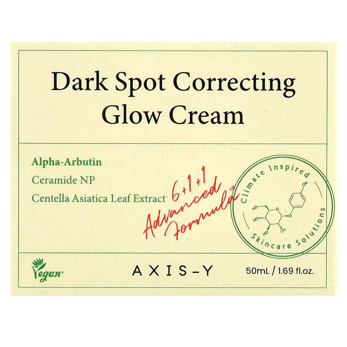 AXIS-Y Dark Spot Correcting Glow Cream – كريم لتفتيح وتوحيد لون البشرة