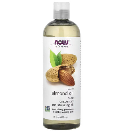 زيت اللوز الحلو من NOW Foods (Solutions Sweet Almond Oil – بدون عطر)
473 مل