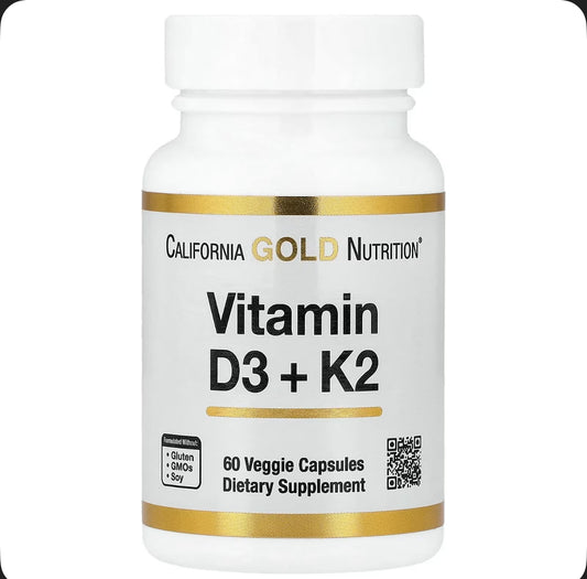 فيتامين d3 + k2 , 60 كبسولة