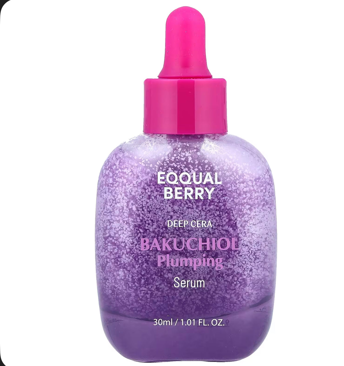 EQQUALBERRY — Deep Cera Bakuchiol Plumping Serum (30 ml)
سيروم قوي ومرتّكز للعناية بالبشرة.