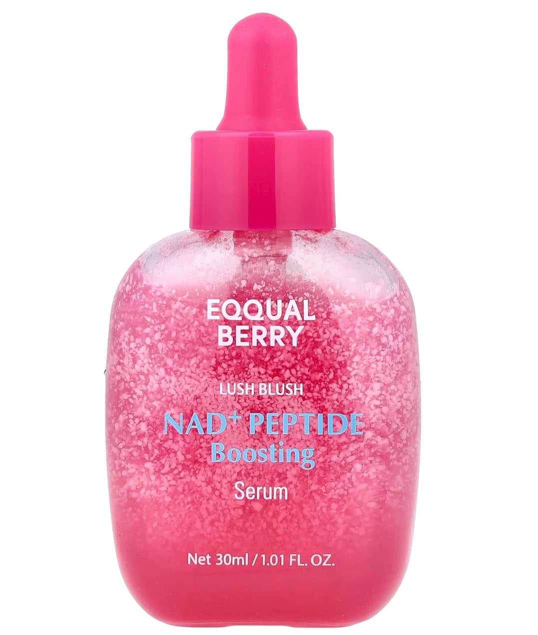 EQQUALBERRY – Lush Blush NAD+ Peptide Boosting Serum (30 ml)
سيروم عناية بالبشرة مخصص لتعزيز إشراقة ومرونة الجلد.