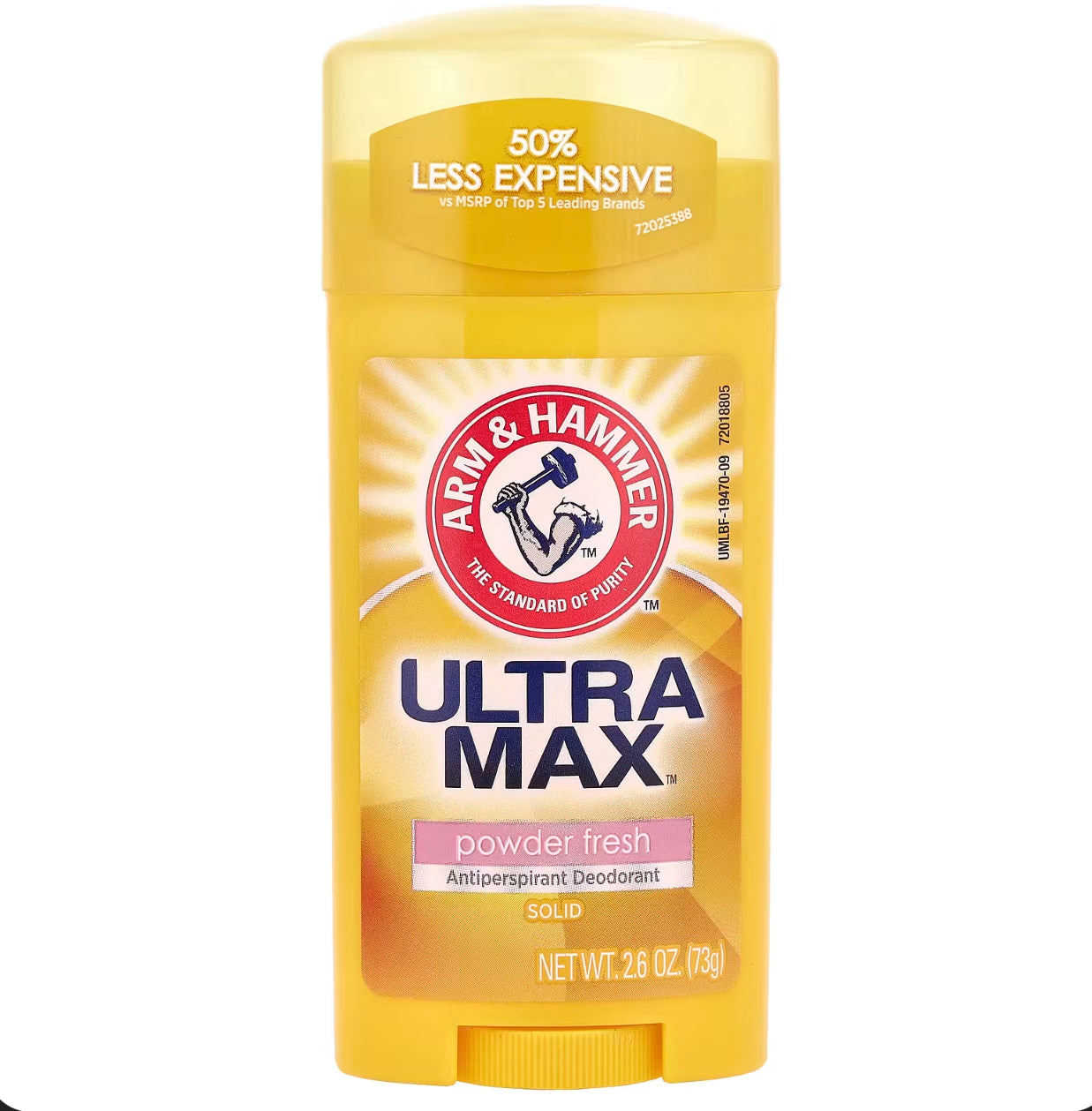 مزيل مانع تعرق قوي الثبات ultra max (73جم)